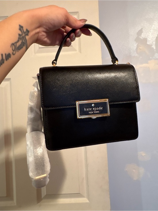 kate spade Handbags - Kate Spade Reagan Black Top Handle Crossbody Purse New